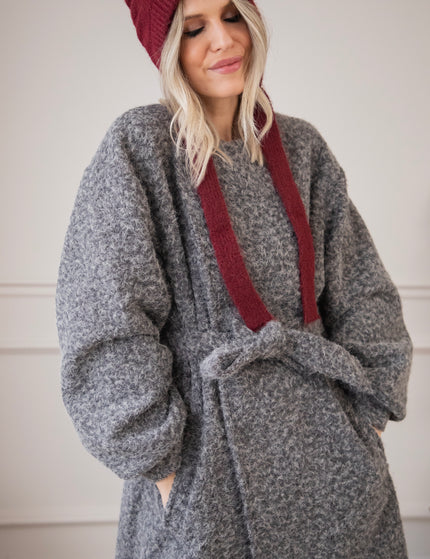 Mantel - Melina Melange - Grau