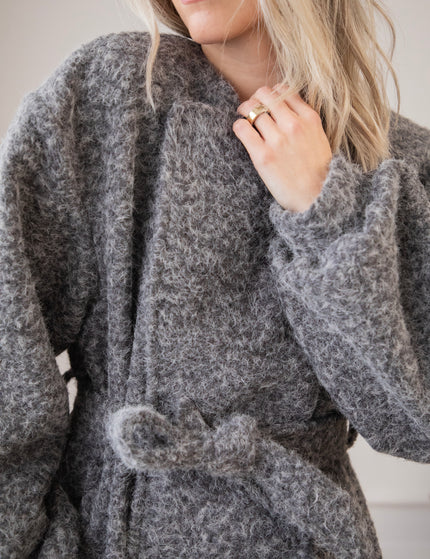 Mantel - Melina Melange - Grau