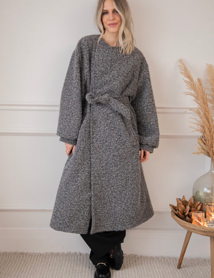 Mantel - Melina Melange - Grau