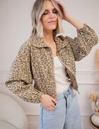 Love Leopard Beige - Jacket