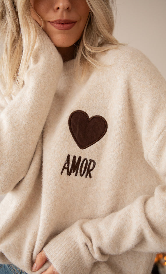 Amor Café Au Lait/Choco - Trui