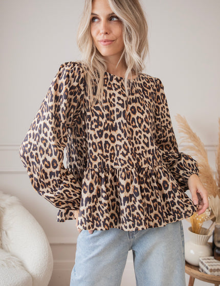 Bluse - Nala Bowie - Leopard