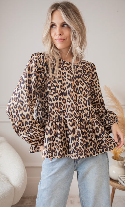 Nala Bowie Leopard - Blouse