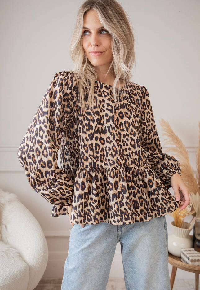 Nala Bowie Leopard - Blouse