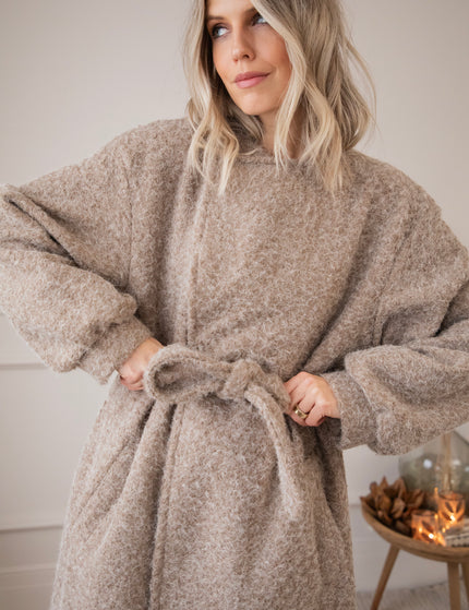 Melina Melange Beige - Coat