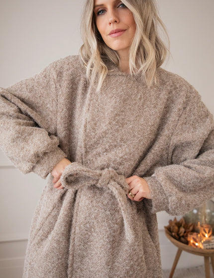 Melina Melange Beige - Coat