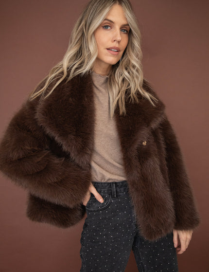 Pipa Pelt Brown - Jacket