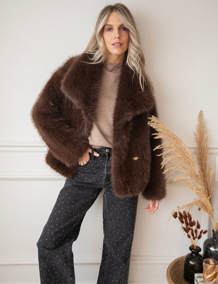 Pipa Pelt Brown - Jacket