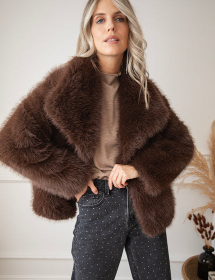 Pipa Pelt Brown - Jacket