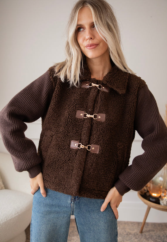Jacke - Beary Cozy - Choco