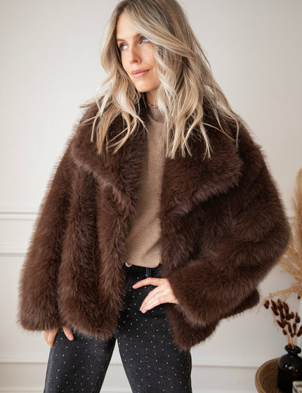 Pipa Pelt Brown - Jacket