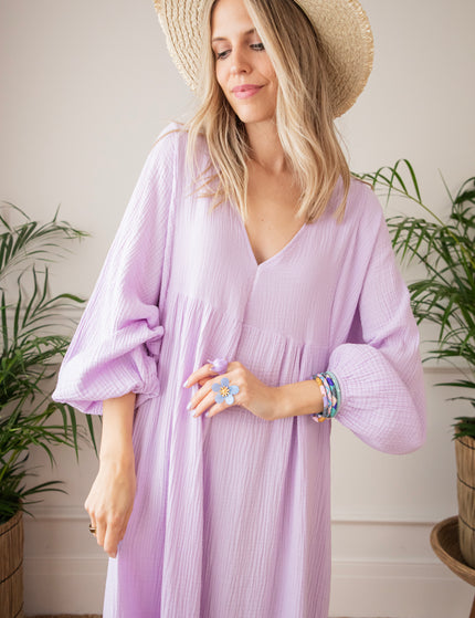 Maud Tetra Lila - Maxi Dress