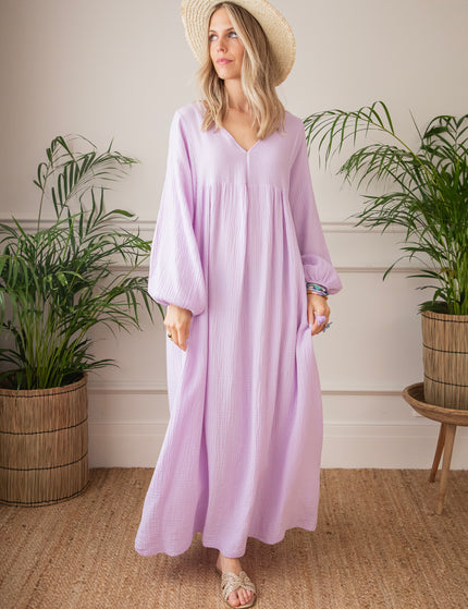 Maud Tetra Lila - Maxi Dress