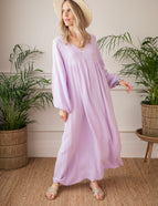 Maud Tetra Lila - Maxi Dress