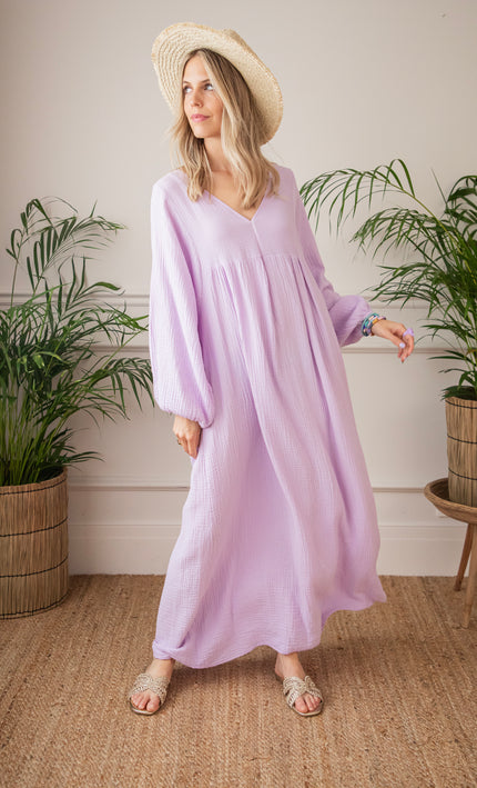 Maud Tetra Lila - Maxi Dress