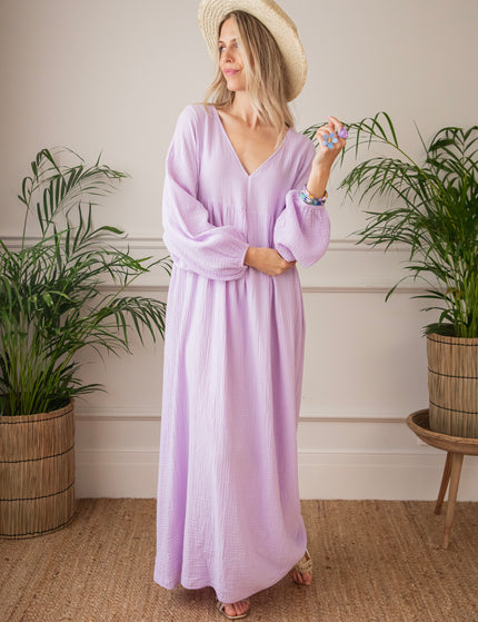 Maud Tetra Lila - Maxi Dress