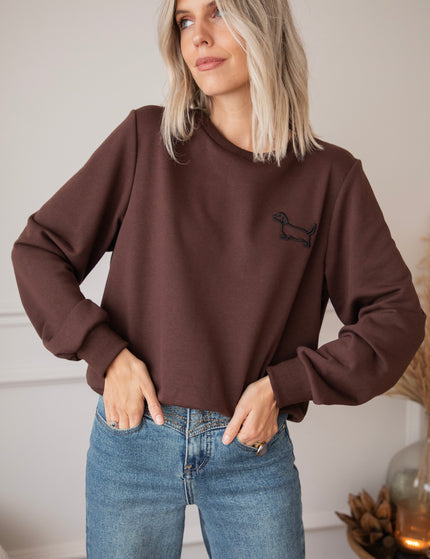 Pullover - Dog Mommy - Choco