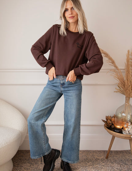 Pullover - Dog Mommy - Choco