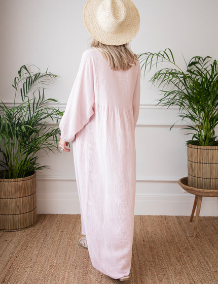 Maud Tetra Soft Pink - Maxi Dress