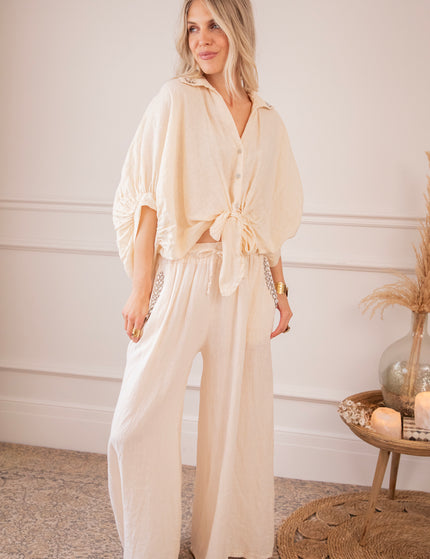 Diamora Linen Cream - Combo Set