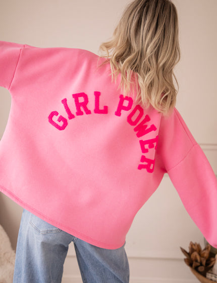 Pullover - Lily Girl Power - Rosa/Fuchsia