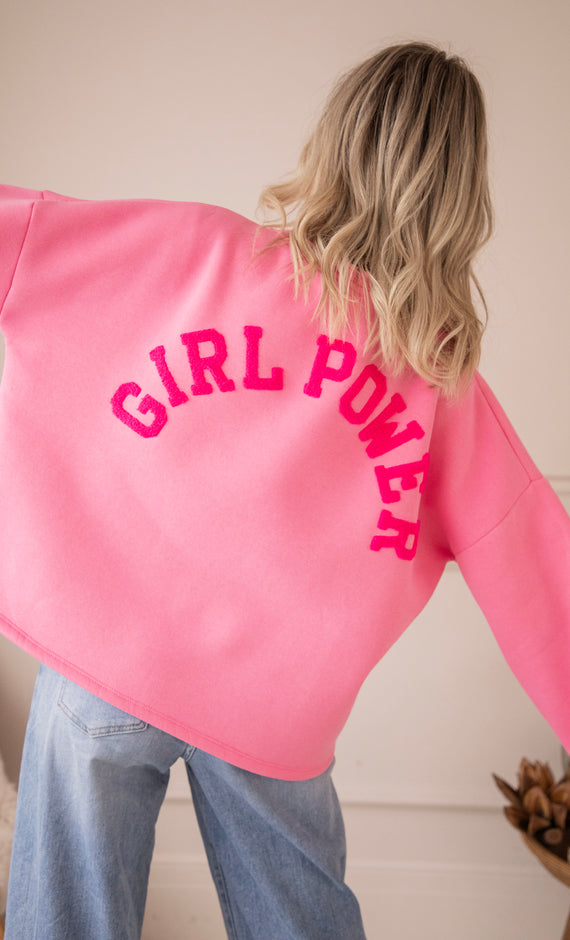 Lily Girl Power Pink/Fuchsia - Sweater