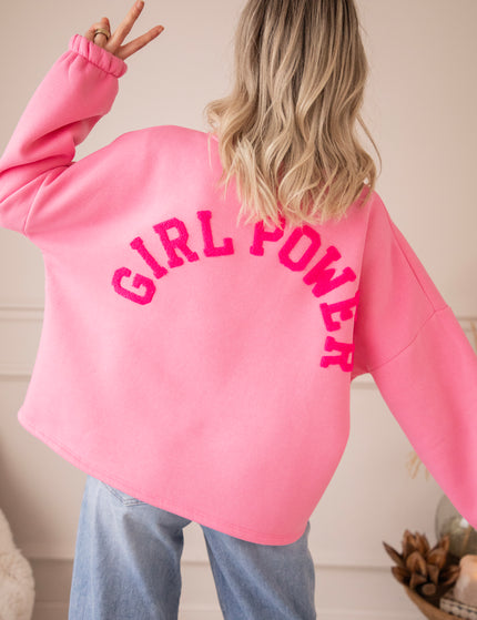 Pullover - Lily Girl Power - Rosa/Fuchsia