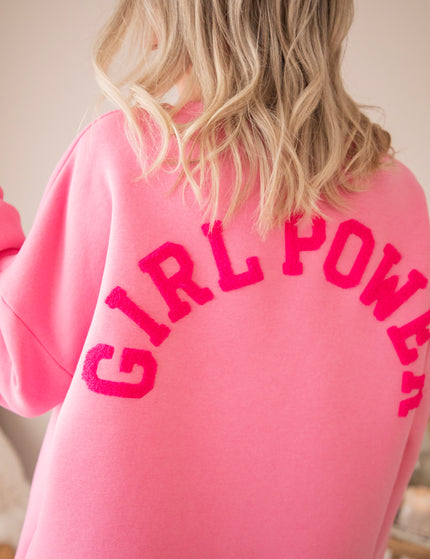 Pullover - Lily Girl Power - Rosa/Fuchsia