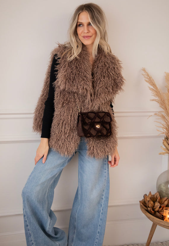 Femme Fluff Taupe - Jacket