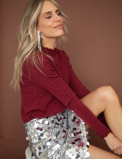 Disco Diva Silver - Skirt