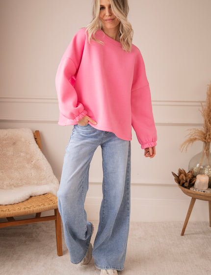 Pullover - Lily Girl Power - Rosa/Fuchsia