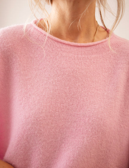 Mellow Mae Baby Pink - Sweater