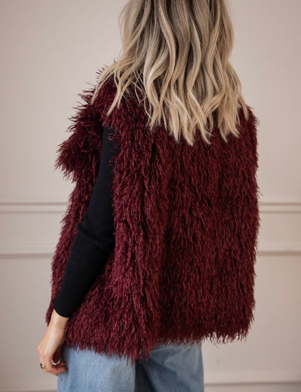 Jacke - Femme Fluff - Burgunderrot