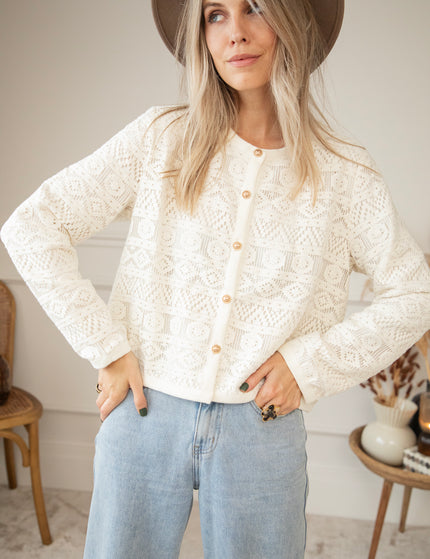 Marinne Beige - Cardigan