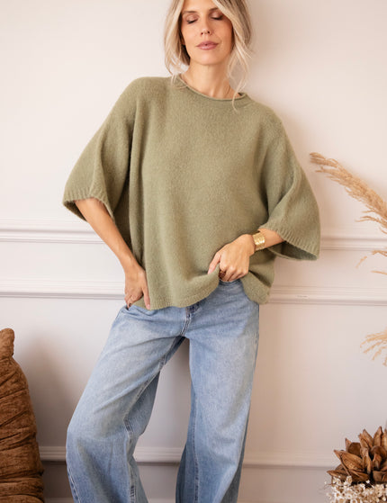 Pullover - Mellow Mae - Olive