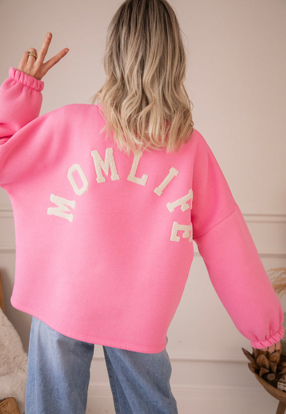 Lily Momlife Pink/Beige - Sweater