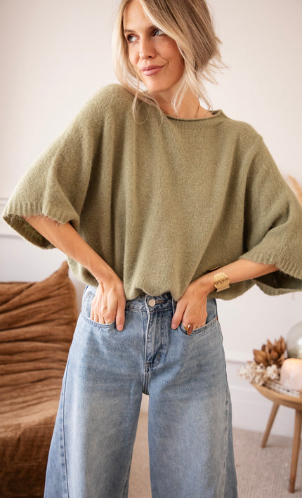 Pullover - Mellow Mae - Olive