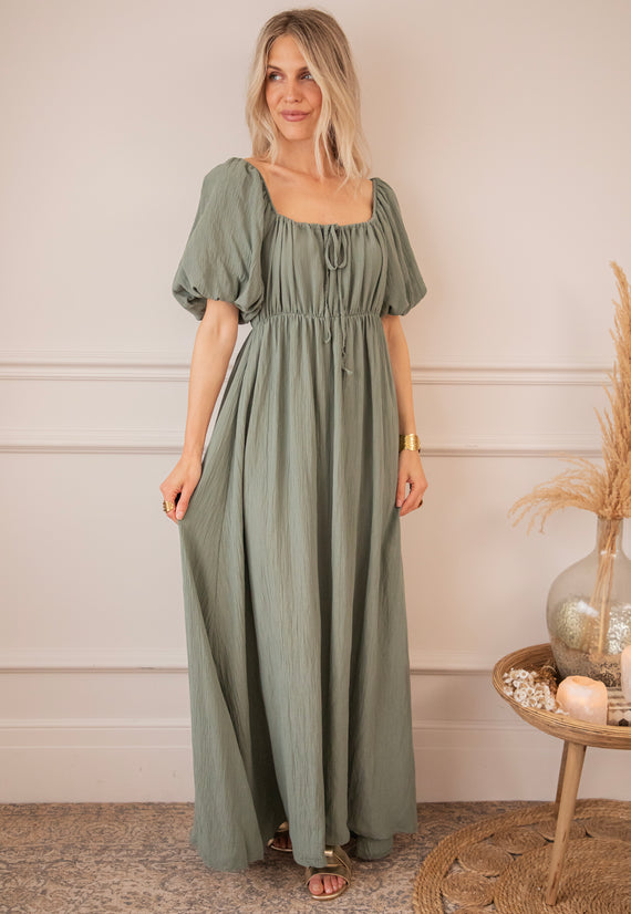 Isadora Kaki - Maxi Jurk