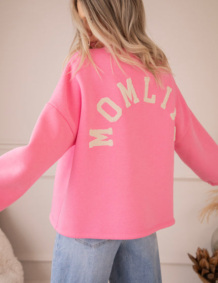 Lily Momlife Pink/Beige - Sweater