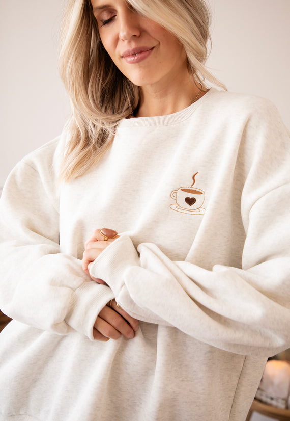Simplicity & Coffee Soft Grey - Sweater