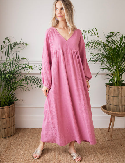 Maud Tetra Mauve - Maxi Dress