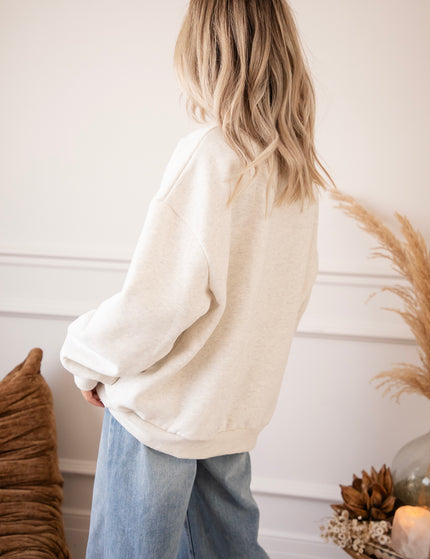 Simplicity & Coffee  Soft Grey - Sweater