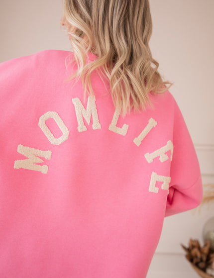 Lily Momlife Pink/Beige - Sweater