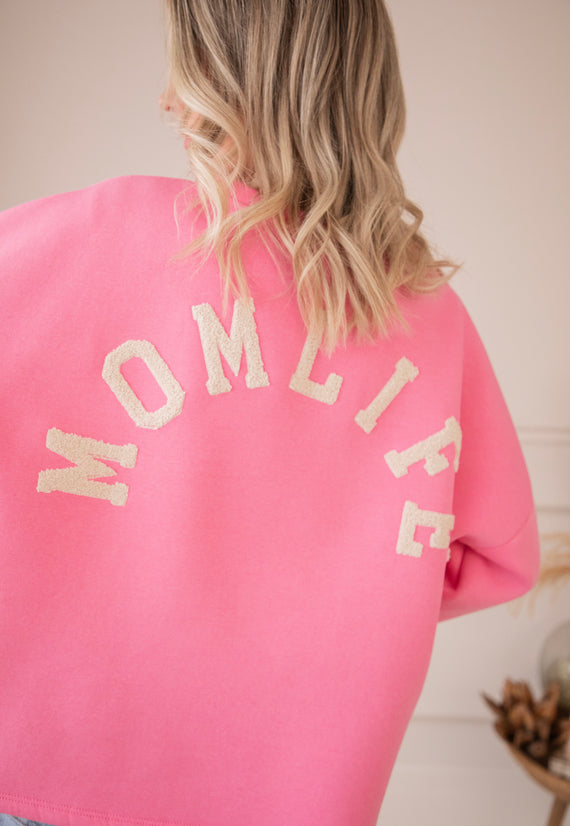 Lily Momlife Pink/Beige - Sweater