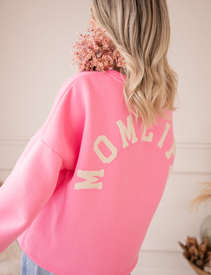 Lily Momlife Pink/Beige - Sweater