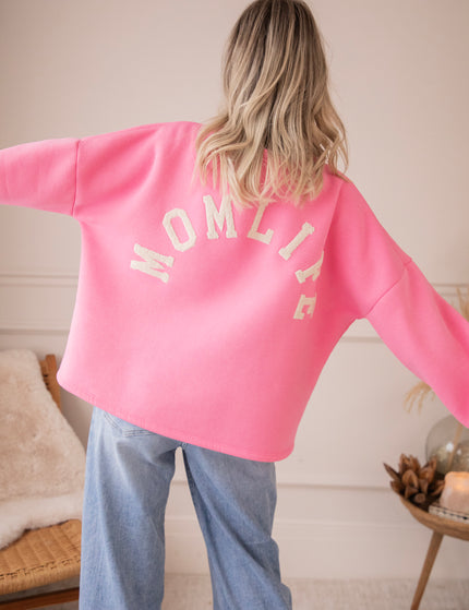 Lily Momlife Pink/Beige - Sweater