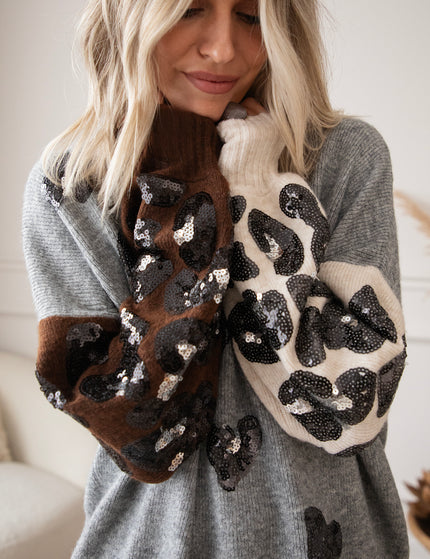 Cozy Cleo Grey - Sweater