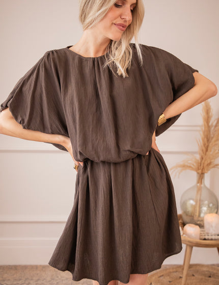 Kleid - Arabella - Schokoladenbraun