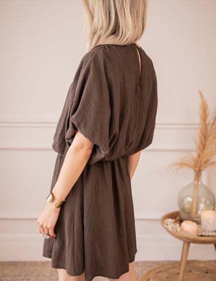 Kleid - Arabella - Schokoladenbraun