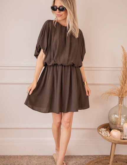 Kleid - Arabella - Schokoladenbraun